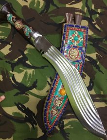 Gemstone Khukuri
